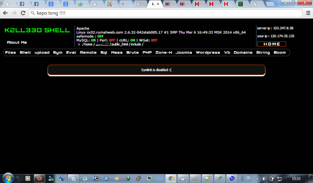 Bypass Grab Config Pada Server Rumahweb