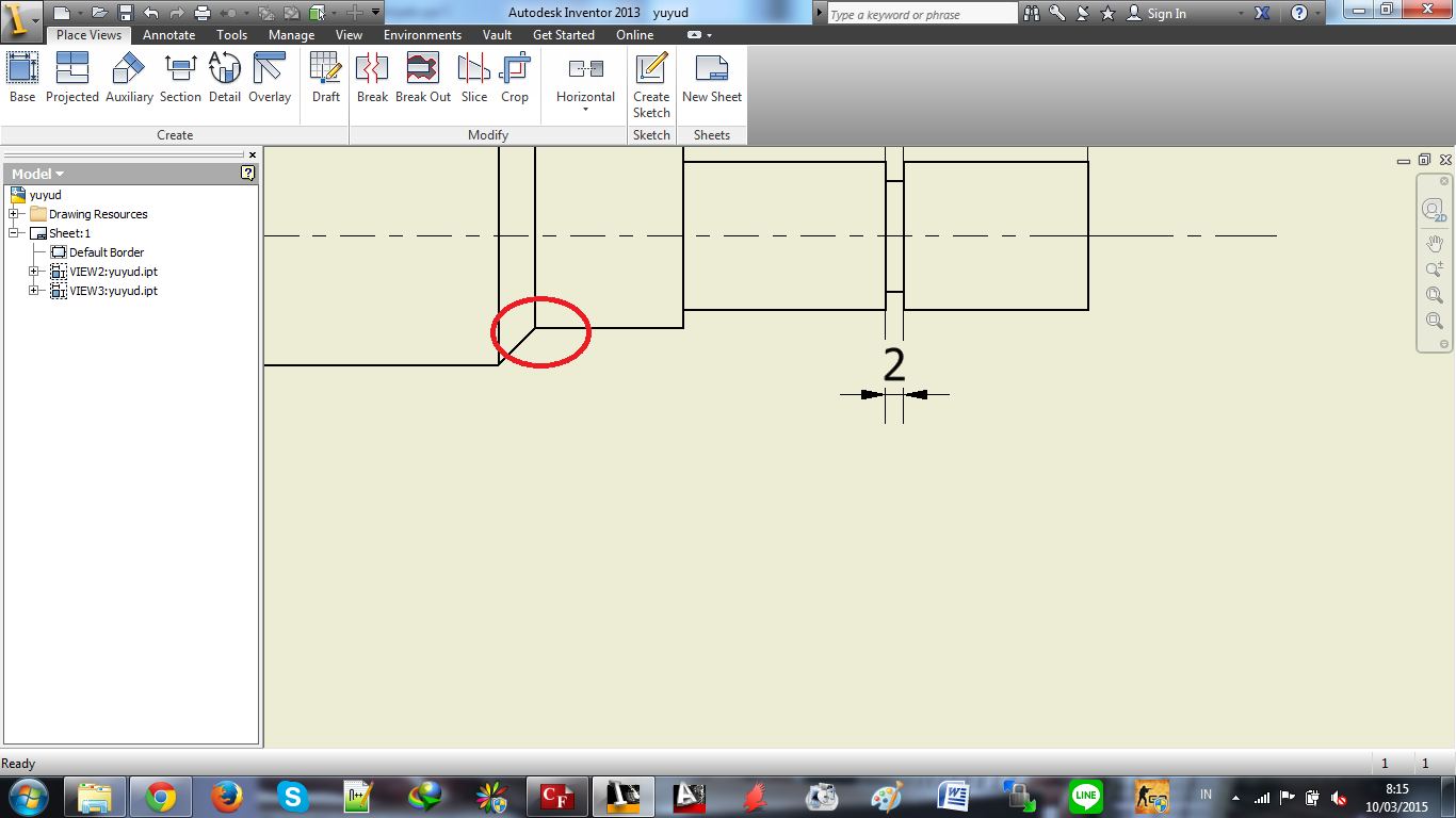 Cara Mengukur dan Menampilkan Besar Sudut di Autodesk Inventor